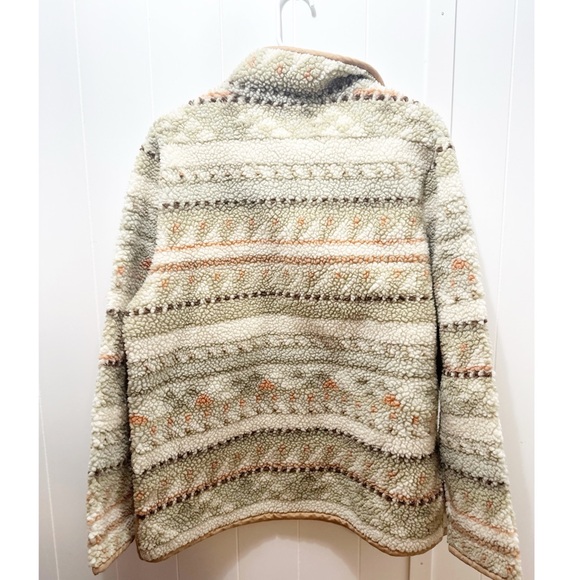 L.L.Bean signature sherpa quarter zip fleece - Picture 3 of 4